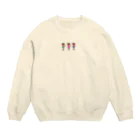 HANA-HANAのgu=cheese Crew Neck Sweatshirt