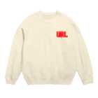 URLのURL赤-02 Crew Neck Sweatshirt