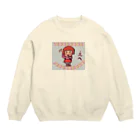 MedicalKUNのちーちゃん★シリーズ『えへ』 Crew Neck Sweatshirt