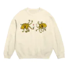 スナックカブトムシの恋するタコ野郎 Crew Neck Sweatshirt