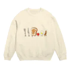 ＭoＭoＭoの朝食 Crew Neck Sweatshirt