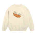 ざわ屋の羽つきギョウザ(焼き) Crew Neck Sweatshirt