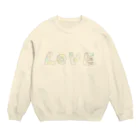 令和ベイビーのLOVE Crew Neck Sweatshirt