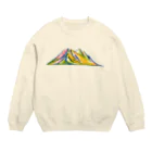 sayukatsuradaのひとつのおやま Crew Neck Sweatshirt