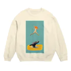 ナカザワのI gotta go Crew Neck Sweatshirt