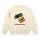 Couleur(クルール)のフォアグラのテリーヌ Crew Neck Sweatshirt