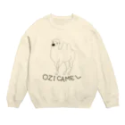 KOKaKのおじキャメル Crew Neck Sweatshirt