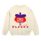 ドレメヒロコのドレメヒロコ Crew Neck Sweatshirt