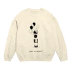 イトスク　の風船のいたずら Crew Neck Sweatshirt