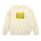 jumping_melodyのおいしいラブ Crew Neck Sweatshirt