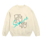 はるたんの冬・samuine Crew Neck Sweatshirt