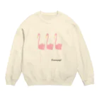 谷田部㌀⑨の鳥 Crew Neck Sweatshirt