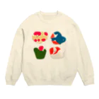 さぶのさぶ 挟み絵 Crew Neck Sweatshirt