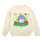 NEAATEEのペンギンのいいね　スウェット Crew Neck Sweatshirt