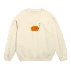 れもんねおんの芽が出ちゃったにんじん Crew Neck Sweatshirt