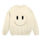 spino121の表情くん Crew Neck Sweatshirt