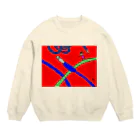 futomomomomoeのCable jungle! Crew Neck Sweatshirt