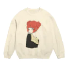 AKKY!の女は背中で語る系。 Crew Neck Sweatshirt