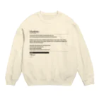 PALAAのManifesto Crew Neck Sweatshirt