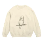 わしのやのとりかないんこかな Crew Neck Sweatshirt