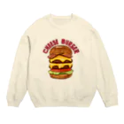 すとろべりーガムFactoryのチーズバーガー Crew Neck Sweatshirt