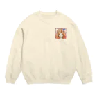 テリ子のボブの女の子 Crew Neck Sweatshirt