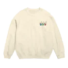 マリモのマリマリのクリームソーダ Crew Neck Sweatshirt