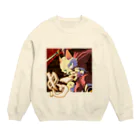 VULCANの忠犬シロガネ号 Crew Neck Sweatshirt