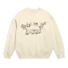 スタジオNGC　オフィシャルショップの古川未鈴（でんぱ組.inc）作『スフォイクス』（Big版） Crew Neck Sweatshirt