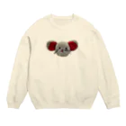 はっちゃんショップのはっちゃんのお顔 Crew Neck Sweatshirt