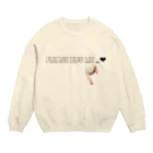 ratte_cookieのplease hug me .. Crew Neck Sweatshirt