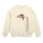 シズムFACTORYのポケットうさぎ Crew Neck Sweatshirt