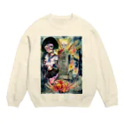 蠱毒の南無阿弥陀仏 Crew Neck Sweatshirt