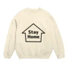 松や SUZURI店のStay Home スウェット