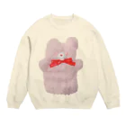 あきのりのぱぺちゃん Crew Neck Sweatshirt