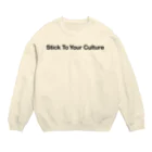 Stick To Your CultureのSTYC straight logo Crew Neck Sweatshirt