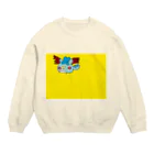 じんねこショップのじんとり Crew Neck Sweatshirt