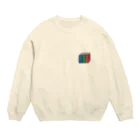 ekubostoreの小声でおしゃべりな本たち Crew Neck Sweatshirt