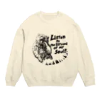 けんちょぅのショップのListen to the screams of my soul!! Crew Neck Sweatshirt