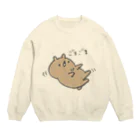 Ｏｓｕのすぎっくま Crew Neck Sweatshirt