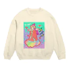 ふぁんしぃ★わぁるどの将軍さま〜 Crew Neck Sweatshirt