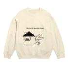 いずちゃんまーけっとの【SALE】ねくらうさぎokome🐰8/4まで300円off🐰 Crew Neck Sweatshirt