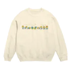 nuppuのでんぐり返し Crew Neck Sweatshirt