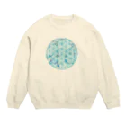 神聖幾何学屋のブルートパーズ Crew Neck Sweatshirt