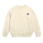 神聖幾何学屋のアメシスト Crew Neck Sweatshirt