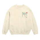 mojappleのＦＲＲ（英語ロゴのみ/あわいver.） Crew Neck Sweatshirt