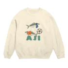 toriのおみせのあじ Crew Neck Sweatshirt