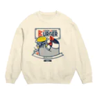 もしもしこちら文鳥のBOON BOON BURGER Crew Neck Sweatshirt