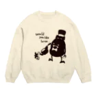 麻婆豆腐.の大きくなれ。 Crew Neck Sweatshirt