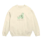 nap_shopの働かないオオカミ (mint blue) スウェット